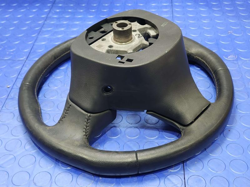 2014-2015 Infiniti Q50 Steering Wheel w/o Heat Black Leather OEM 484304GA1A
