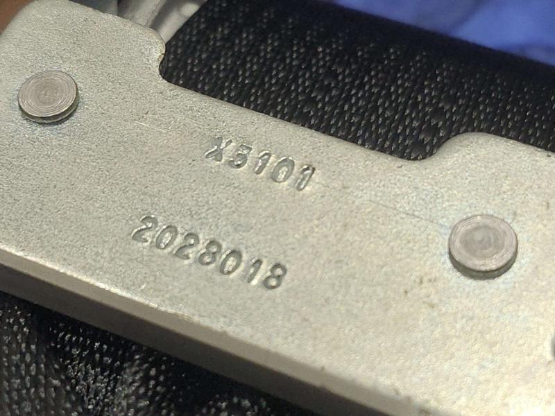 2013 Nissan Pathfinder Rear Seat Belt