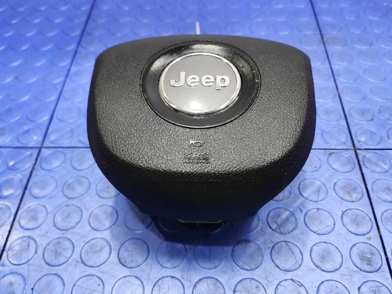 2014-2018 Jeep Cherokee Driver Steering Wheel Air Bag Black OEM 6GF72DX9AB