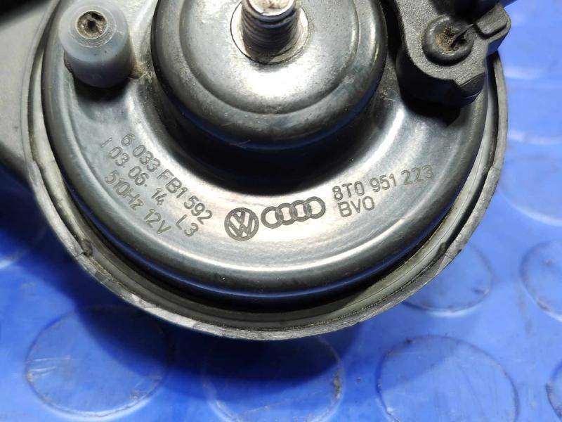 2009-2016 Audi A4 High Note Horn Assembly Genuine OEM Part 8T0951223