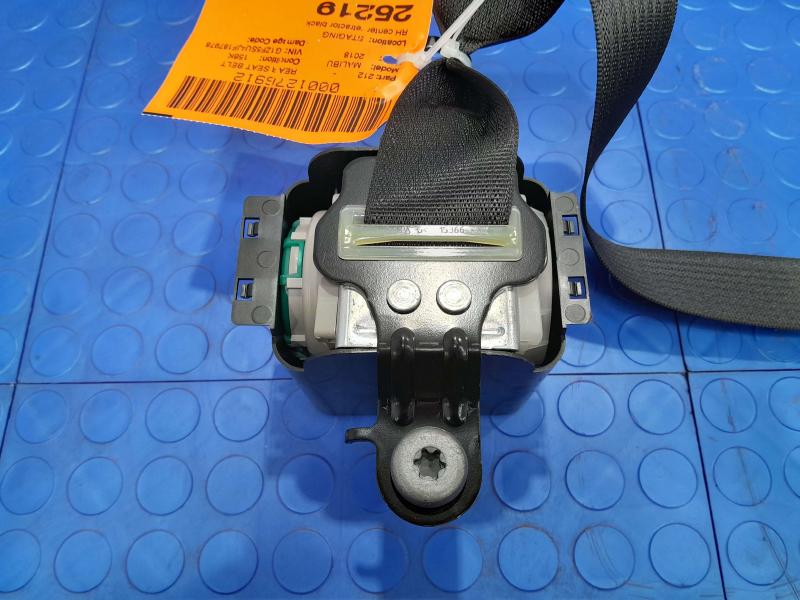 2018 Chevrolet Malibu Rear Seat Belt