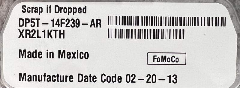 2013 - 2016 Lincoln MKZ Center Dash Display Screen Assembly OEM