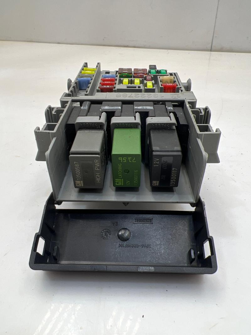 2012 Chevrolet Cruze Cabin Fuse Box