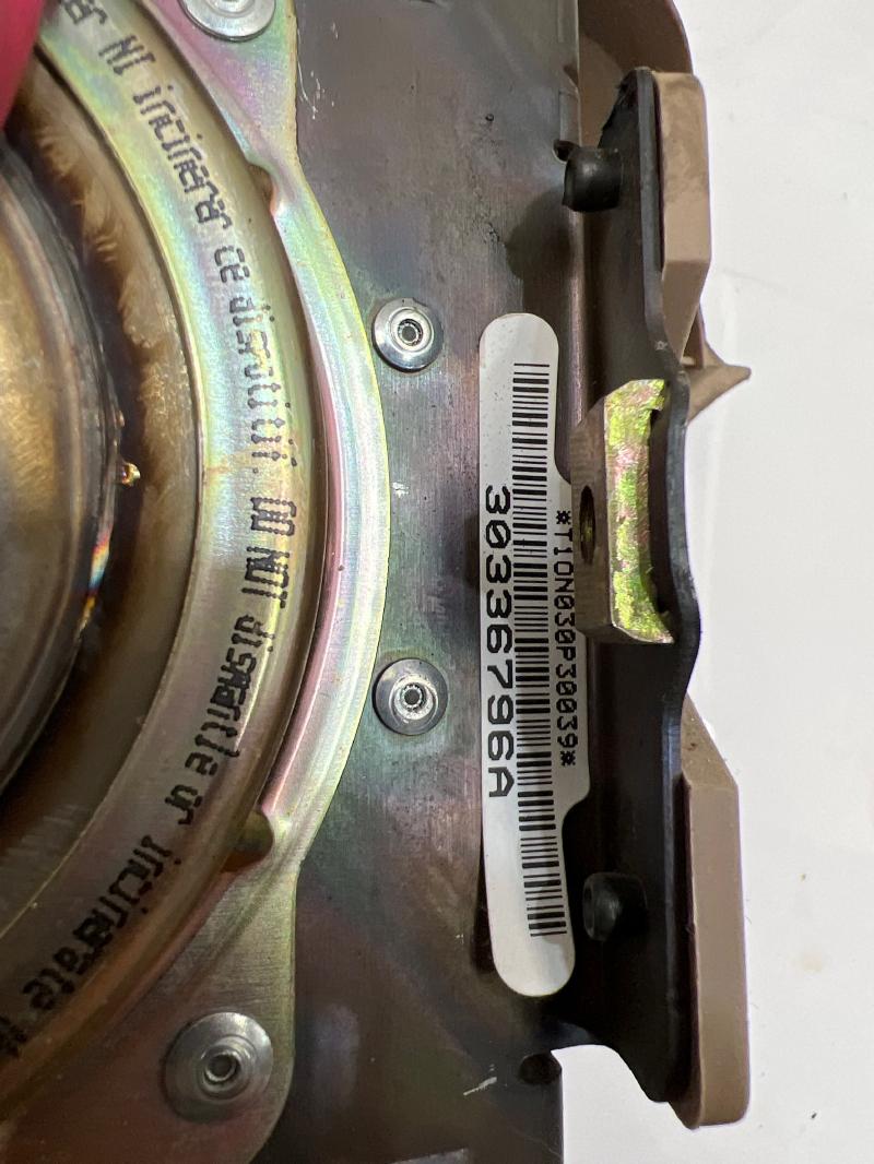 2002 Ford Explorer Air Bag