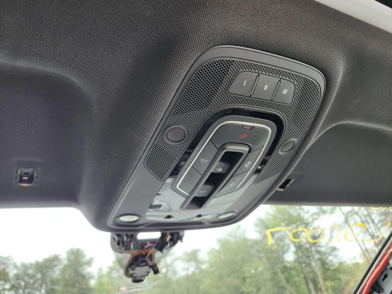 2017-2019 Audi Q7 OEM Roof Overhead Console Assembly Black 4M0947135CP6PS