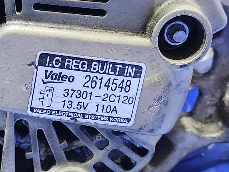 2013 Genesis Genesis Alternator