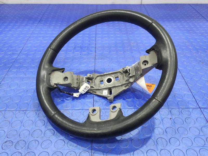 2012-2017 Dodge Grand Caravan Steering Wheel Black Leather OEM 1YH45DX9AB