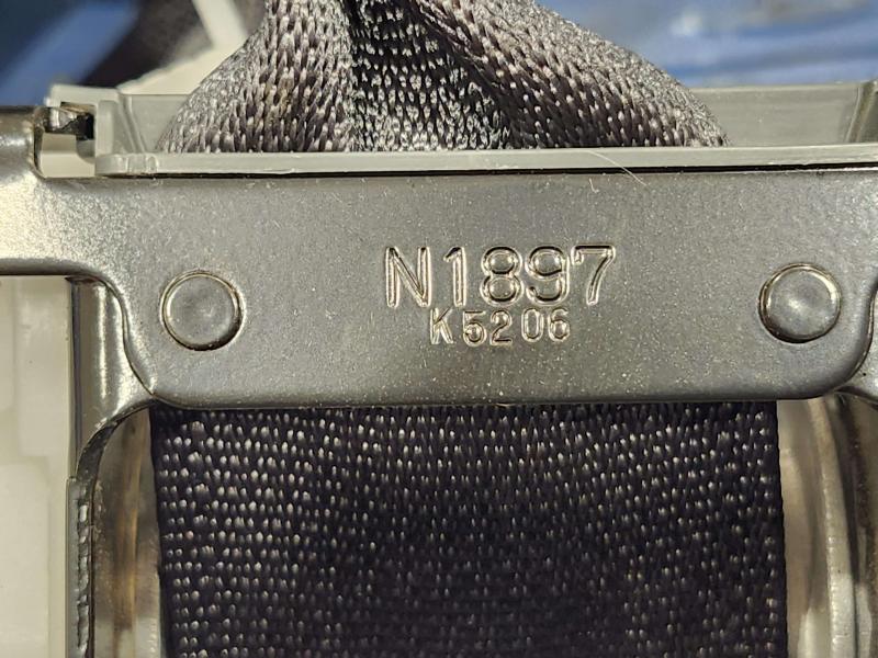 2015 Subaru Forester Rear Seat Belt