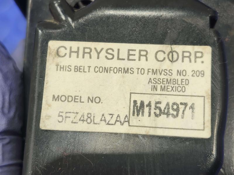 1997 Dodge Dakota Front Seat Belt