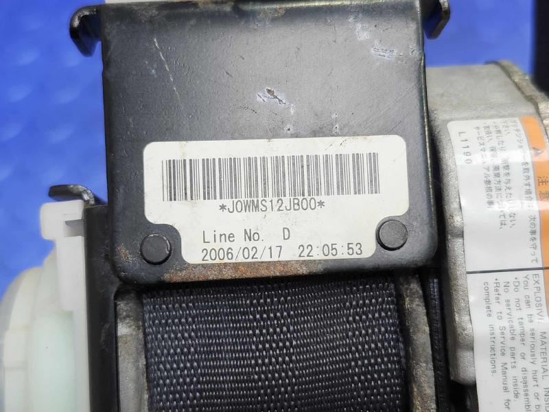 2006 Honda Civic Front Seat Belt