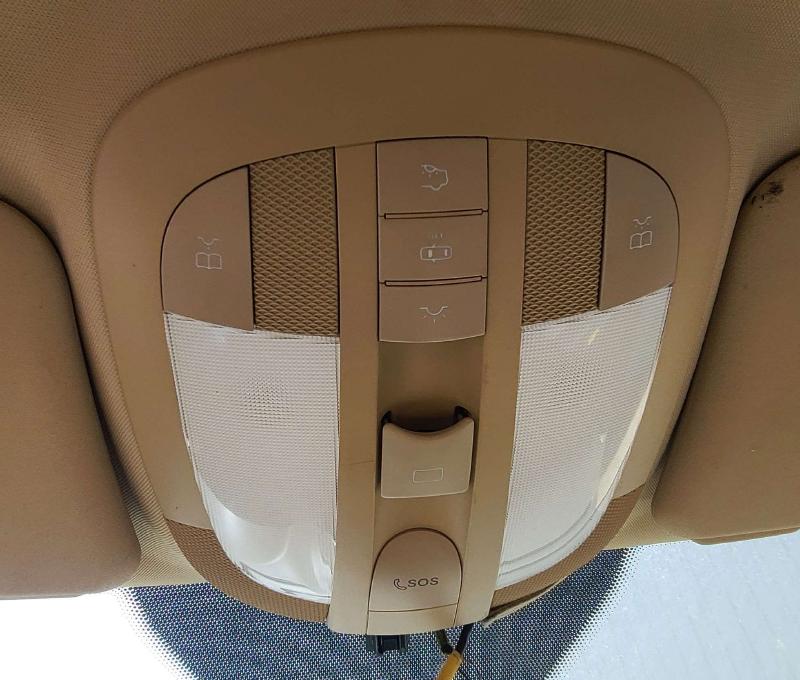 2006 - 2008 Mercedes ML 164 Type Roof Console Assembly - Tan OEM