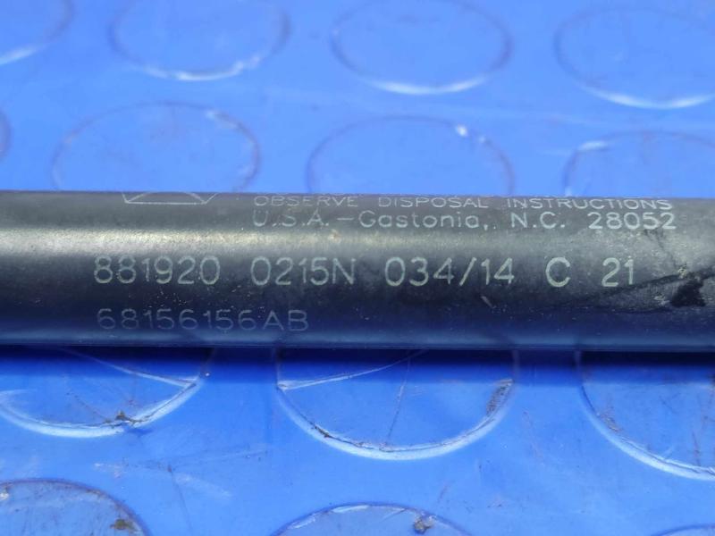 2014-2019 Jeep Cherokee Hood Shock Supports Set of Two Genuine OEM 68156156AB