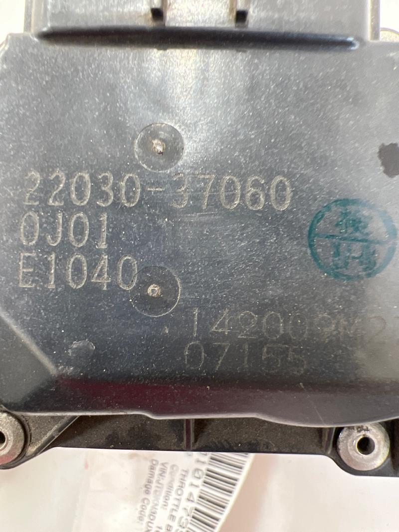 2010 Toyota Prius Throttle Body/Valve Assy