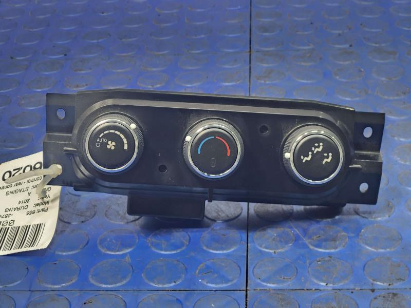 2014-2015 Dodge Durango Rear Temperature Climate Control Panel OEM 68158253AD