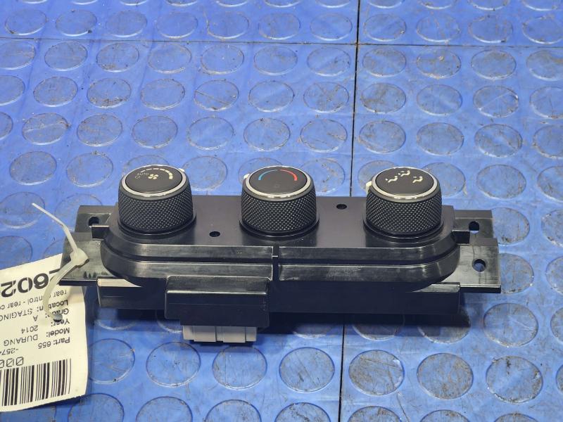 2014-2015 Dodge Durango Rear Temperature Climate Control Panel OEM 68158253AD