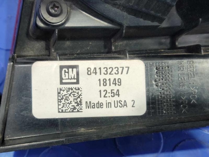 2018 Chevrolet Malibu Tail Light Assembly