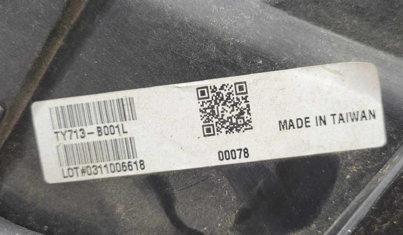2003 Toyota Highlander Headlamp Assembly