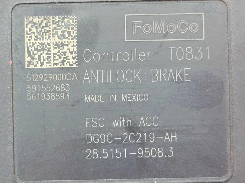 2013 Ford Fusion Anti-Lock Brake Parts