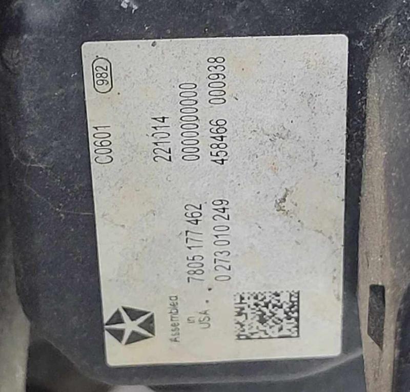 2015 Chrysler 200 Steering Gear (Incl. Rack)