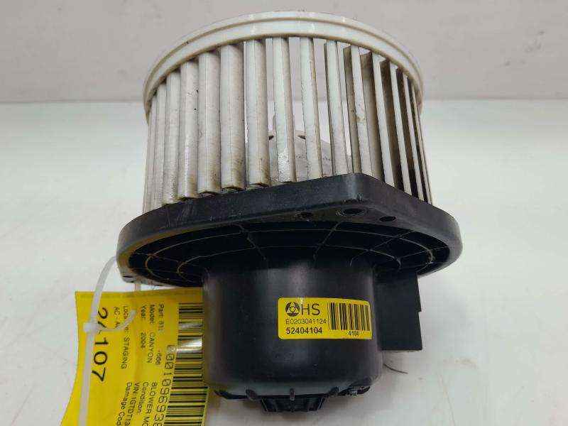 2004 GMC Canyon Blower Motor