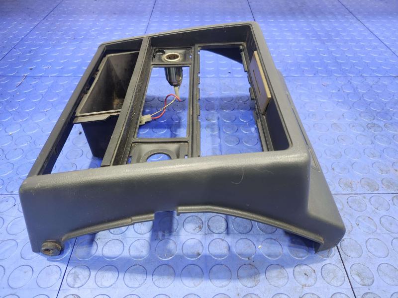 1988-1993 Isuzu NPR Center Dash Radio Bezel Surround Trim OEM Genuine Gray