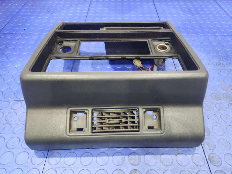 1988-1993 Isuzu NPR Center Dash Radio Bezel Surround Trim OEM Genuine Gray