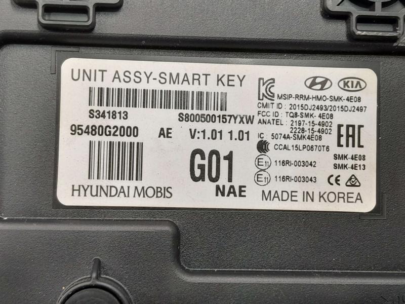 2017-2019 Hyundai Ioniq Smart Key Module Assembly OEM 95480-G2000 Genuine Part