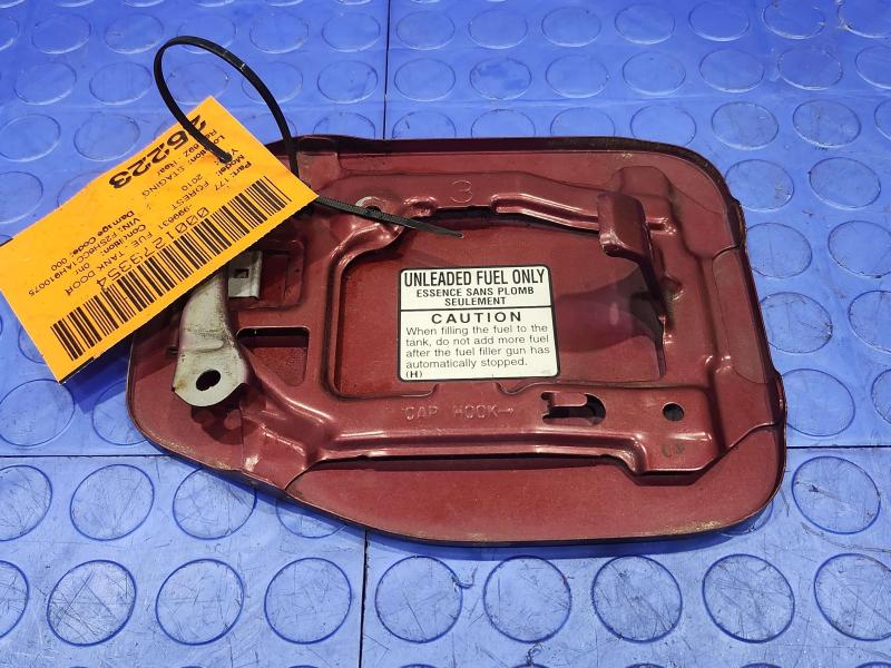2009-2013 Subaru Forester Fuel Fill Door Gas Flap Black Red 69Z OEM 57601SC0009P