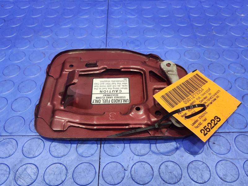 2009-2013 Subaru Forester Fuel Fill Door Gas Flap Black Red 69Z OEM 57601SC0009P