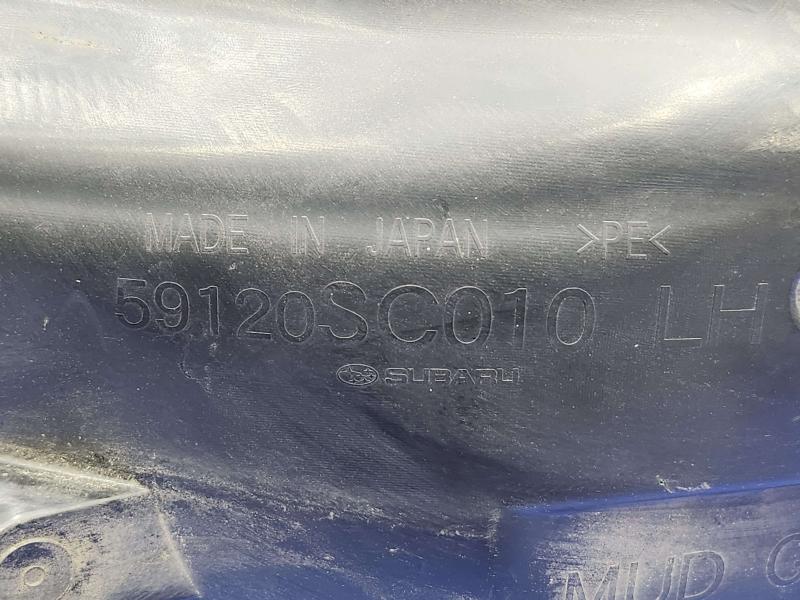 2010 Subaru Forester Inner Fender Liner