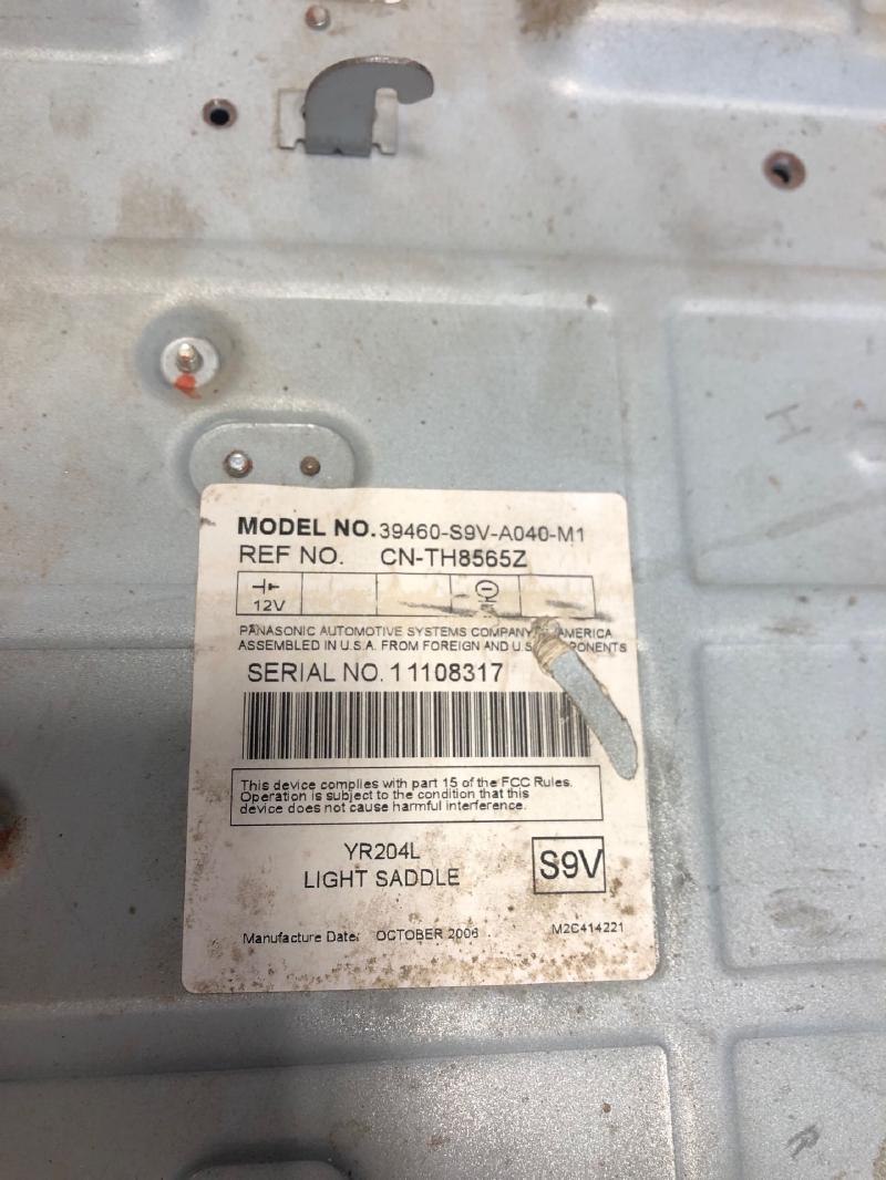 2007 Honda Pilot Info-Gps-Tv Screen