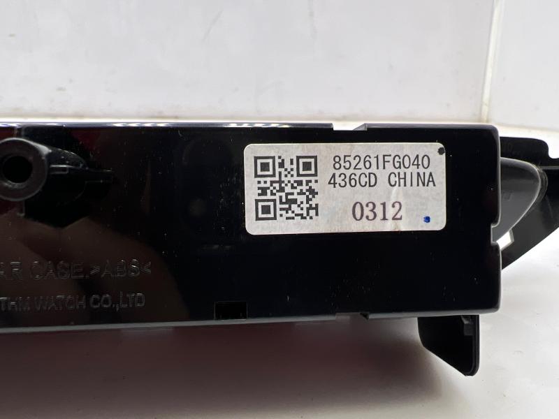 2012 Subaru Forester Info-Gps-Tv Screen