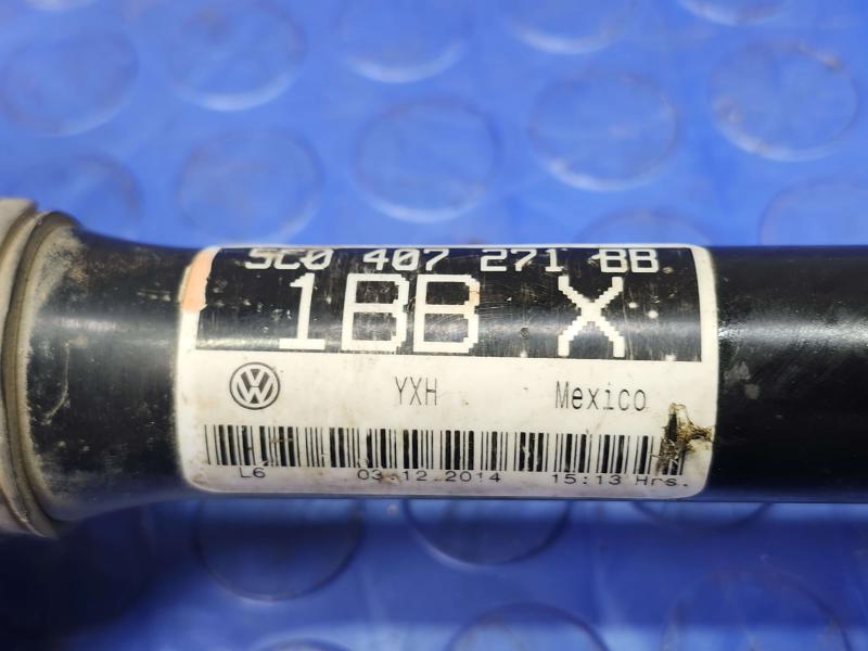 2015 Volkswagen Beetle Axle Shaft