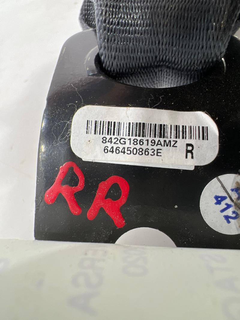 2020 Nissan Versa Rear Seat Belt