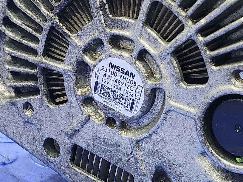 2018 Nissan Maxima Alternator