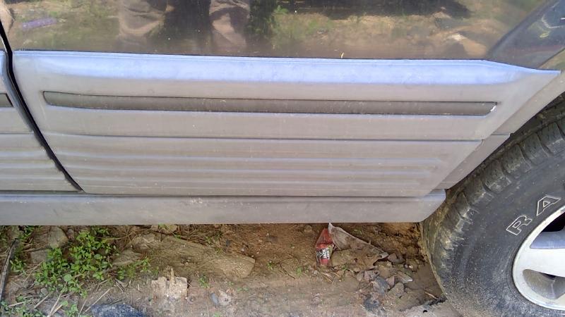 1994 - 1998 Jeep Grand Cherokee Laredo Rear Door Cladding LH Driver Side OEM 5CF49LS5