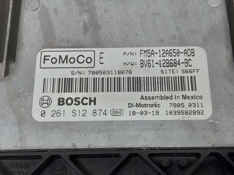 2018 Ford Focus Engine/Motor Brain Box
