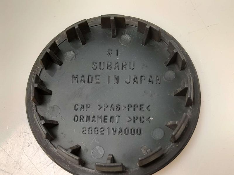 2016 Subaru Legacy Center Cap