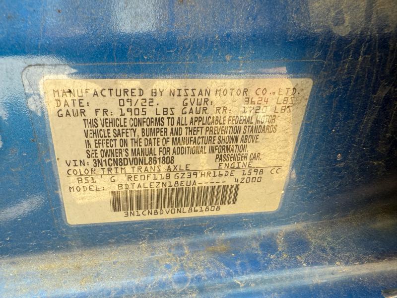 2022 Nissan Versa Misc Ebay Parts