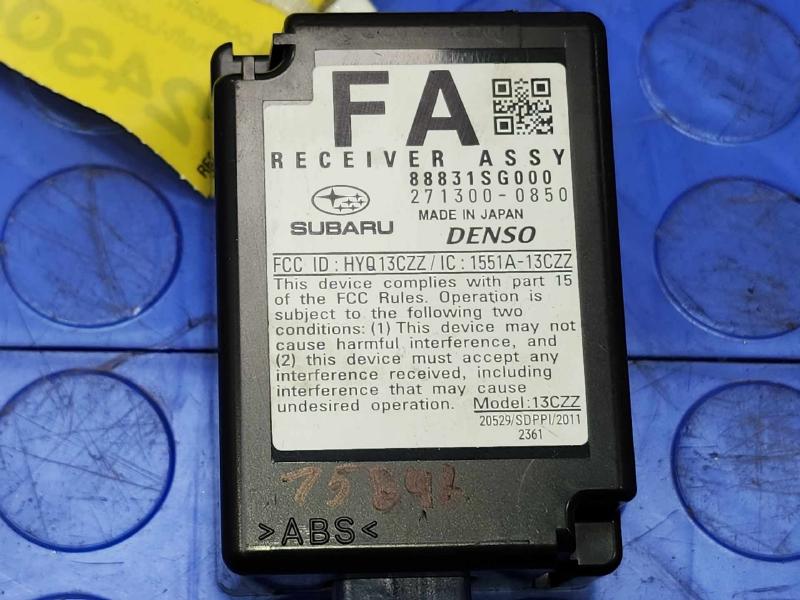 2015-2016 Subaru Impreza Keyless Lock Receiver Module Genuine OEM 88831SG000