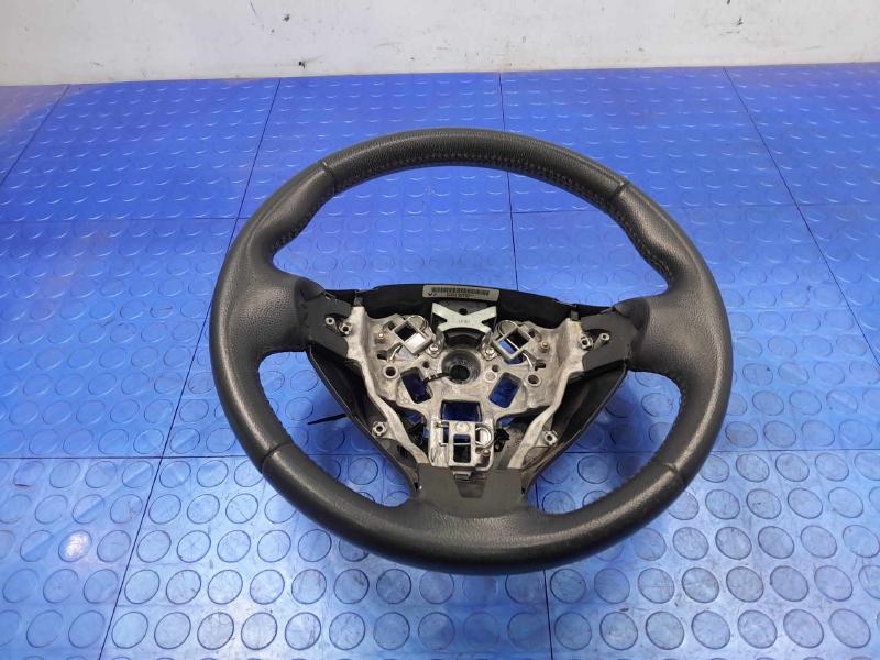 2014 Nissan Versa Note Steering Wheel Black Leather Genuine OEM 484303VY6A