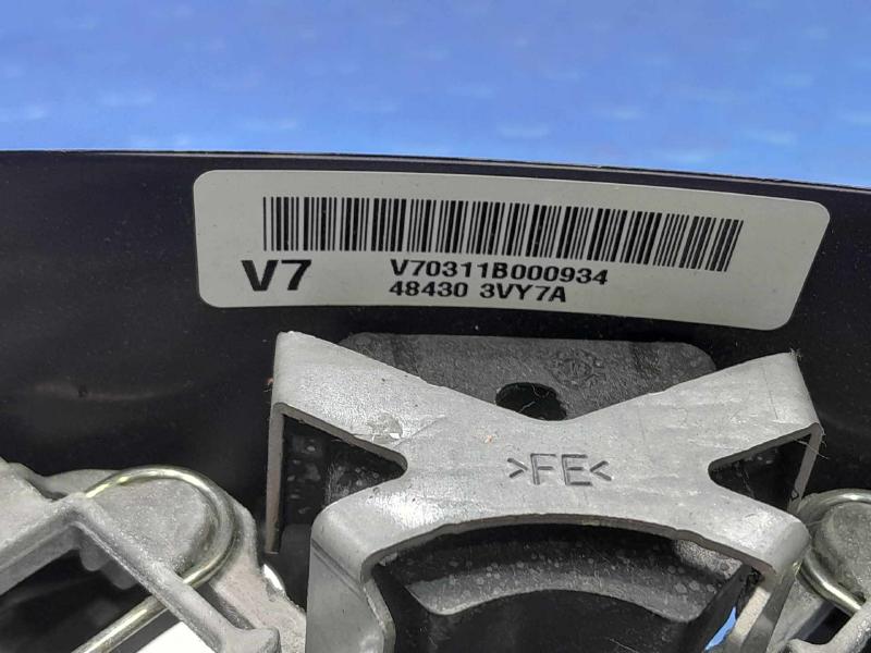 2014 Nissan Versa Note Steering Wheel Black Leather Genuine OEM 484303VY6A
