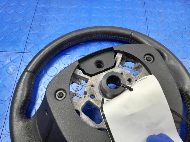 2014 Nissan Versa Note Steering Wheel Black Leather Genuine OEM 484303VY6A