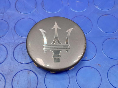 2017-2024 Maserati Ghibli Gray Alloy Wheel Center Cap Genuine OEM 670023856