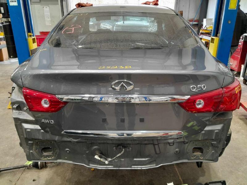 2015 Infiniti Q50 Deck-Lid Trunk Assembly Gray KAD Genuine OEM H430M4HBMA