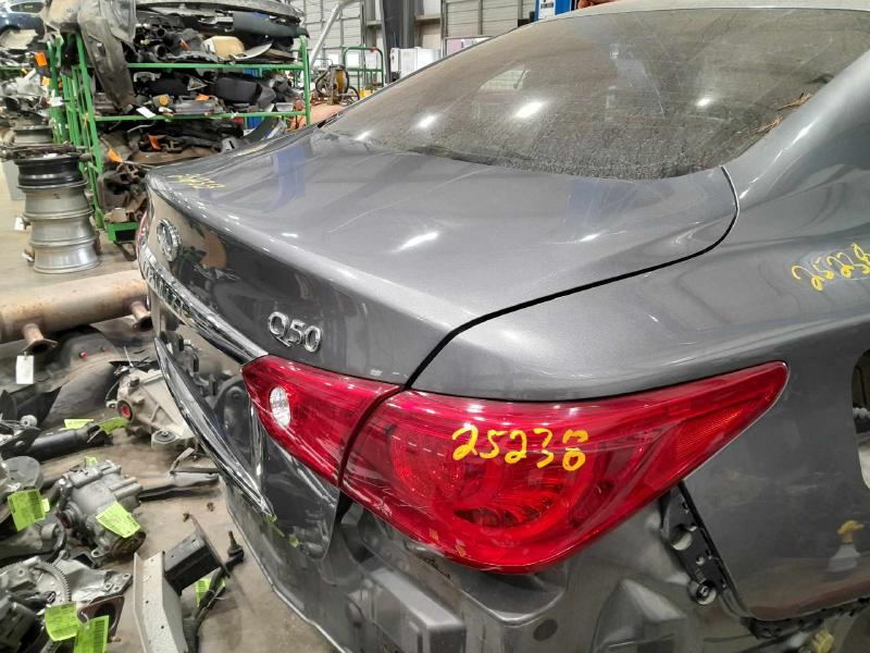 2015 Infiniti Q50 Deck-Lid Trunk Assembly Gray KAD Genuine OEM H430M4HBMA