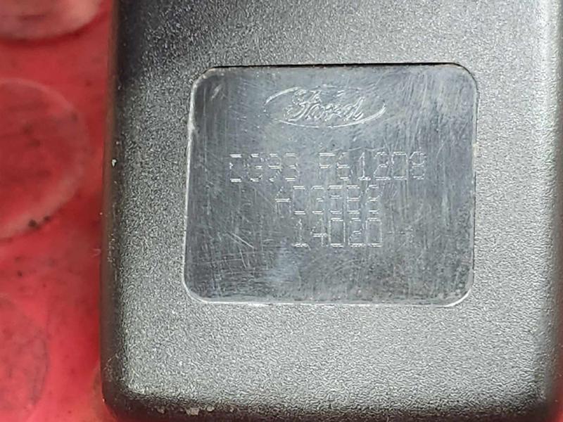 2013-2016 Ford Fusion Front Seat Belt Buckle Right Passenger Side Black OEM DG9Z5461202AB