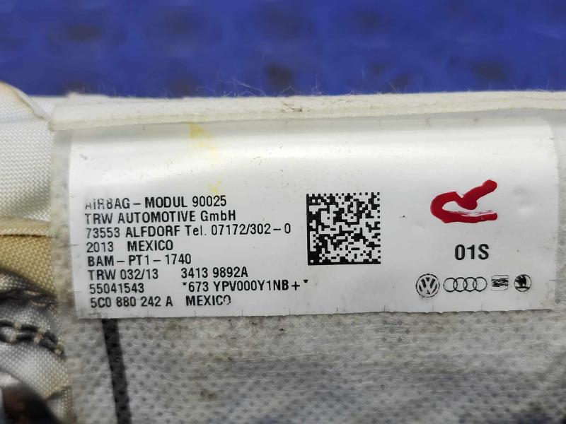 2013 Volkswagen Jetta Air Bag