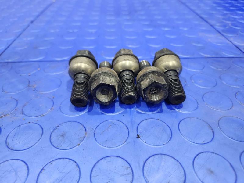 2004-2023 Porsche Alloy Wheel Lug Bolts Lug Nuts 5 Pcs Genuine OEM WHT006978