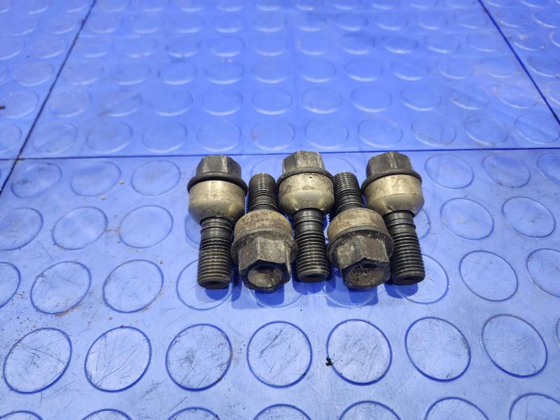 2004-2023 Porsche Alloy Wheel Lug Bolts Lug Nuts 5 Pcs Genuine OEM WHT006978